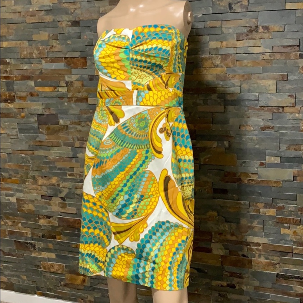 Trina Turk (BR) strapless dress